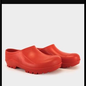 Gardenheir ITALIAN GARDEN CLOGS IN RED size 39